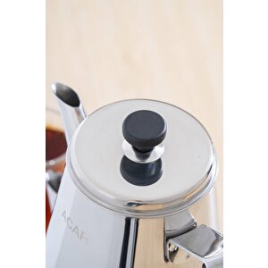 Aveline Aile Boy Çelik Çaydanlık Takımı Ar-08586