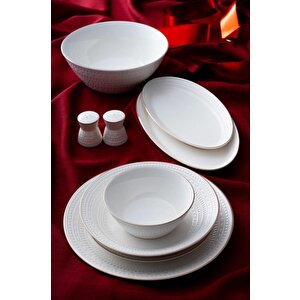 Rienna Gold 29 Parça Yemek Takımı Por-07121