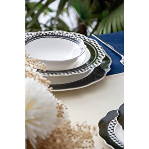 Adena 24 Parça Porselen Yemek Takımı Por-07296