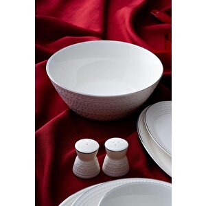 Rienna Silver 29 Parça Yemek Takımı Por-07122