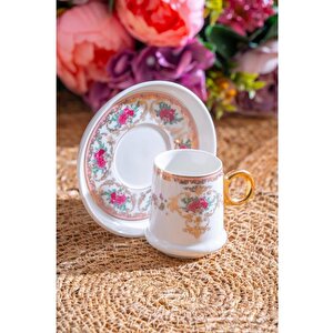 Lenora 6 Kişilik Kahve Fincan Takımı Mxg-07171