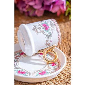 Lenora 6 Kişilik Kahve Fincan Takımı Mxg-07171