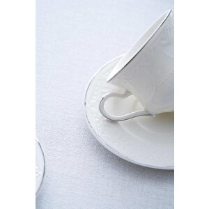 Veronica Silver 6 Kişilik Kahve Fincan Takımı Syt-06060