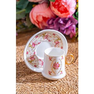 Terra Rosa 6 Kişilik Kahve Fincanı Takımı - 90 Ml Mx-07171