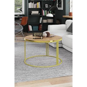 Orta Sehpa Tekli Special Lüx Gold Ceviz Ceviz Gold