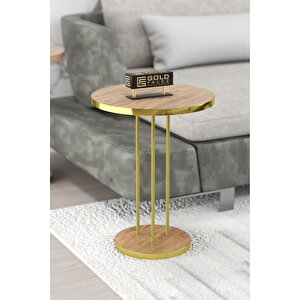 Zigon Sehpa Terra Gold Ceviz