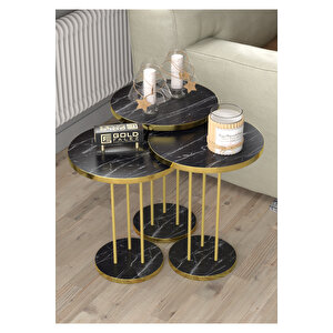 Zigon Sehpa Terra Bendir Gold Gold Bendir
