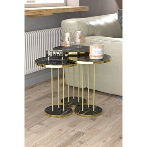 Zigon Sehpa Terra Bendir Gold Gold Bendir