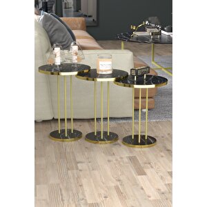 Zigon Sehpa Terra Bendir Gold Gold Bendir