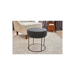 Moon Steel Ayaklı Puf Gabbana 3v-11 Antrasit