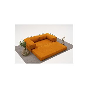 Comfort Serisi Yataklı Üçlü Modül Turuncu