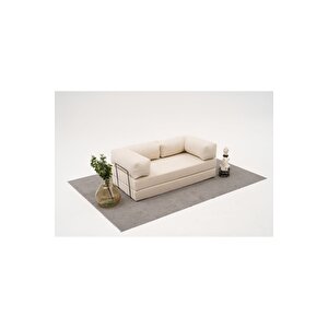 Comfort Serisi Yataklı Üçlü Modül Krem Krem