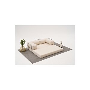 Comfort Serisi Yataklı Üçlü Modül Krem