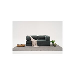 Comfort Serisi Yataklı Üçlü Modül Yeşil Yeşil
