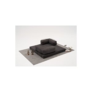Comfort Serisi Yataklı Üçlü Modül Antrasit