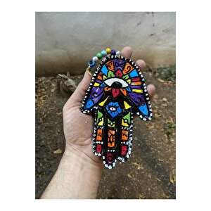 Hamsa El Nazar Duvar Süsü