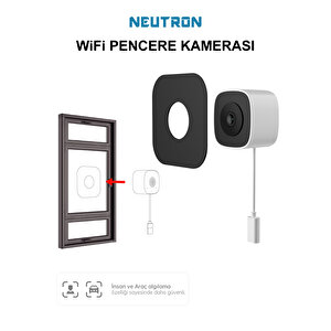 Neutron Ntl-ip15gs-3mp Wifi Pencere Kamerası