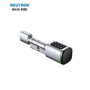 Neutron Ntl-sc-02fkpw Parmak Izi, Anahtarlı, Tuşlu, Kartlı Ve Uzaktan Kontrollü Akıllı Kapı Kilidi