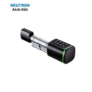 Neutron Ntl-sc-02fkpb Parmak İzi, Anahtarlı, Tuşlu, Kartlı Ve Uzaktan Kontrollü Akıllı Kapı Kilidi