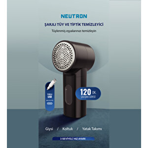 Ntl-lr-10s  Şarjlı Tüy Ve Tiftik Temizleyici