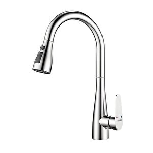 Spiralli Eviye Bataryası Pull Down 3 Fonksiyonlu Kte125