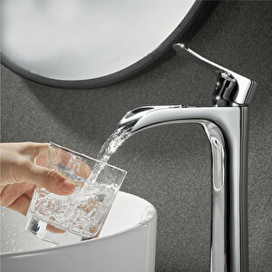 Yüksek Çanak Lavabo Bataryası Şelale Ksl112