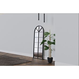Kure Dekoratif Boy Aynası 70×174 Cm – Siyah Metal Çerçeve
