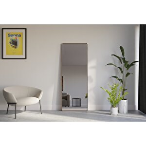 Elana Dekoratif Boy Ayna 70×185 Cm – Metal Çerçeve