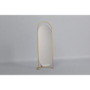 Folded Gold Dekoratif Ayna 56×167 Cm – Metal Çerçeve