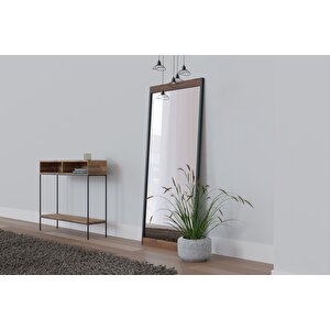 Nervio Dekoratif Boy Aynası 70×160 Cm – Metal & Ahşap Detaylı