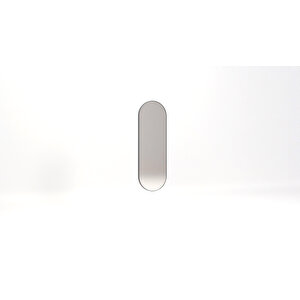 Norm Dekoratif Ayna 40×120 Cm – Siyah Metal Çerçeve