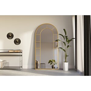 Puente Gold Dekoratif Duvar Aynası 100×200 Cm