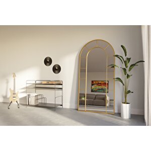 Puente Gold Dekoratif Duvar Aynası 100×200 Cm