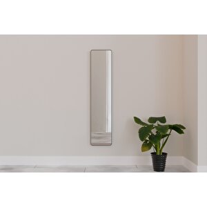Mudita Dekoratif Boy Aynası 65×175 Cm – Siyah Metal Çerçeve