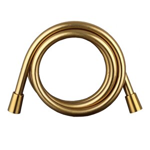 Pvc Gold Duş Hortumu 150 Cm Pirinç Somon Altın Kdh103-g