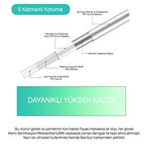 Pvc Gold Duş Hortumu 150 Cm Pirinç Somon Altın Kdh103-g