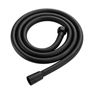 Pvc Black Duş Hortumu 150 Cm Pirinç Somon Siyah Kdh103-b