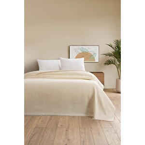 Pera Yatak Örtüsü/pike Naturel