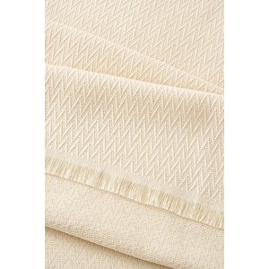 Pera Yatak Örtüsü/pike Naturel