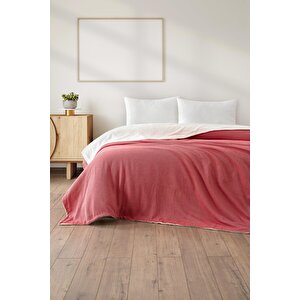 Likya Wellsoft Battaniye Kırmızı 195x220 Cm
