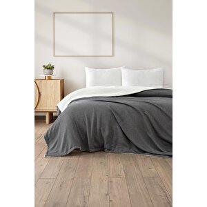 Likya Wellsoft Battaniye Siyah 195x220 Cm