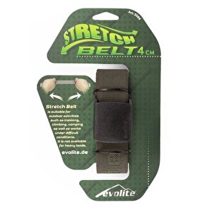 Outdoor Stretch Kemer 4 Cm 125 Cm Haki
