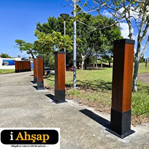 Iahşap 9 X 9 Ana Direkler İçin Çit Başlığı -çit Kapağı