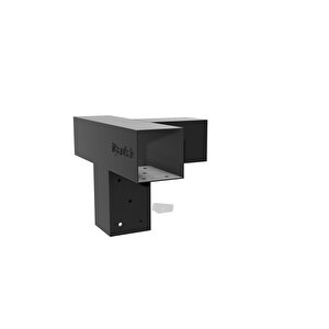 Iahşap 9 X 9 Ana Direk Meretekler Bağlantısı 90 Derece 4 Kollu Pergole Braketi