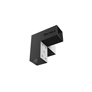 Iahşap 9 X 9 Ana Direk Köşe Meretek Çıkışı 3 Kollu Pergole Braketi