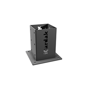 Iahşap 9 X 9 Kirişler Için Pergola Ayağı Pergole Direk Tabanı Braketi