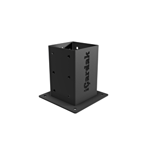 Iahşap 9 X 9 Kirişler Için Pergola Ayağı Pergole Direk Tabanı Braketi