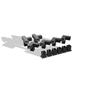 Iahşap Pergole Braket Seti 6 Ana Direkli Pergole Bağlantı Braket Seti