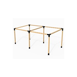 Pergole Braket - Braketset - 6di̇rek-eği̇mli̇-pergole-set
