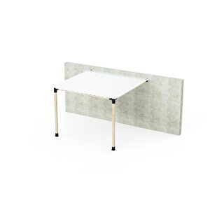 Iahşap 3 X 4 Metre Sundurma Pergole Braket Seti 2 Ana Direkli Trapez Sac Gölgelikli